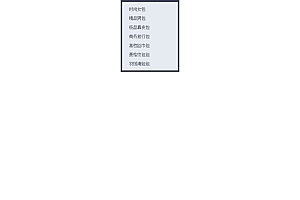 纯csshover3.htc网上商城左侧垂直商品分类二级菜单(兼容ie6)