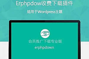 WordPress虚拟资源付费下载插件教程素材网站VIP会员插件Erphpdown 11