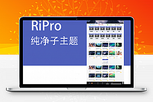 新出炉的RiPro纯净子主题无授权